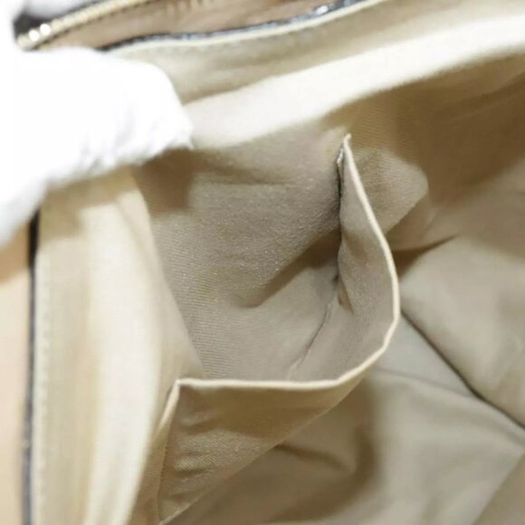 Chloe Tote Bag Leather Beige Gold Auth - Picture 14 of 16